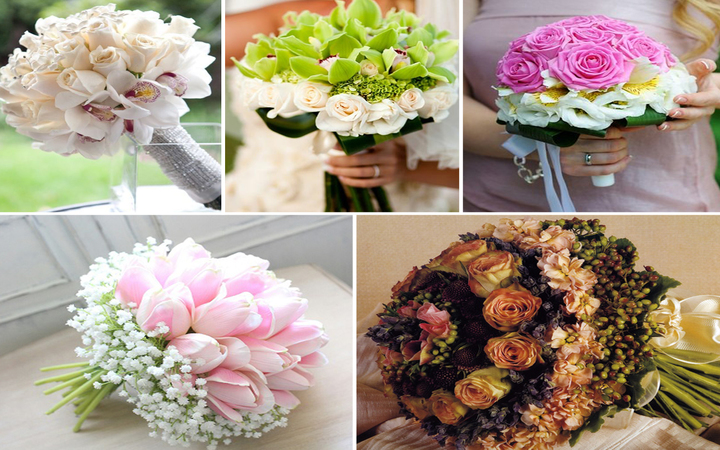 عکس دسته گل عروس