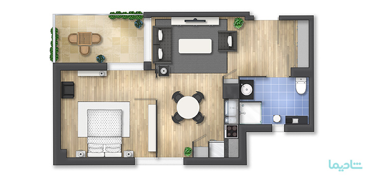 جهیزیه عروس متناسب با متراژ خانه