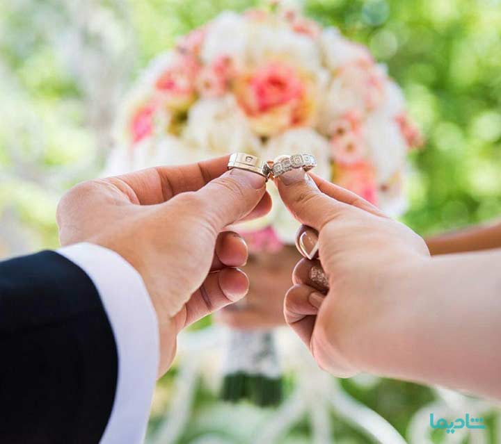 لیست وسایل و کارهای مراسم عقد محضری حلقه ازدواج مراسم عقد