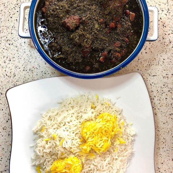 طرز تهیه قورمه سبزی طرز تهیه قورمه سبزی