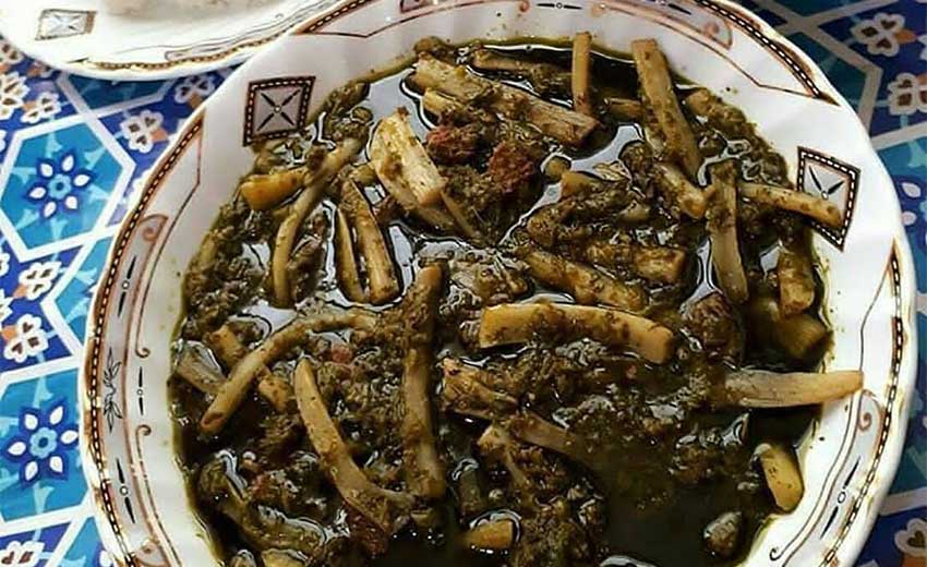 طرز تهیه خورش کنگر مجلسی با گوشت به صورت مرحله به مرحله طرز تهیه خورش کنگر مجلسی با گوشت به صورت مرحله به مرحله