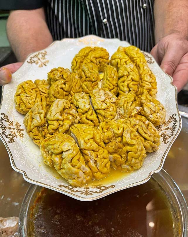 طرز تهیه ساندویچ مغز گوساله خانگی، حرفه ای و مرحله به مرحله