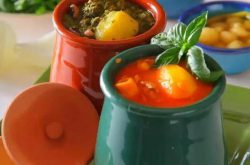 طرز تهیه آبگوشت سنگی قهوه خانه ای
