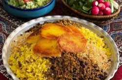 آموزش درست کردن عدس پلو مجلسی