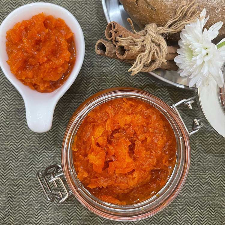 آموزش درست کردن مربای هویج شفاف و غلیظ