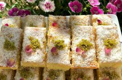 آموزش درست کردن کیک نارگیلی