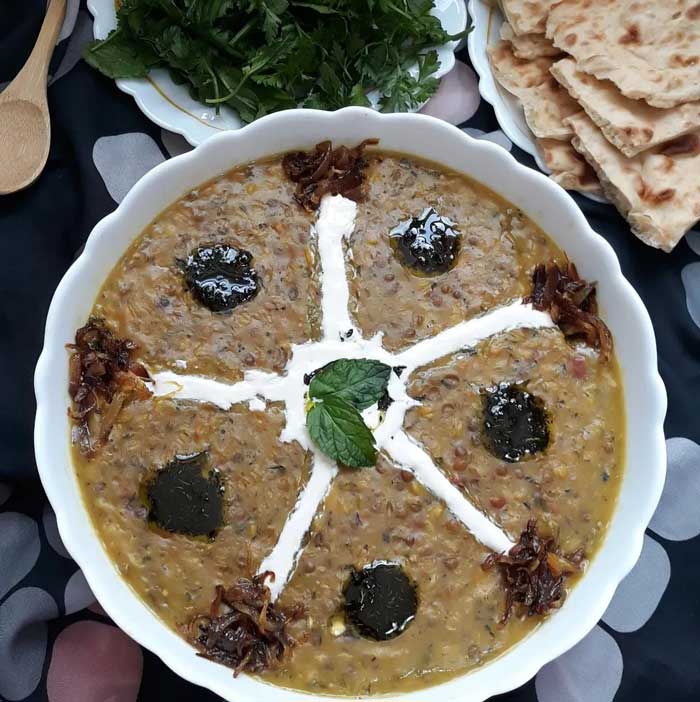 آش دندونی آموزش درست کردن آش دندونی ایرانی