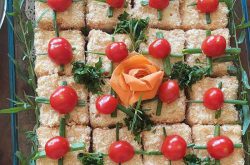 آموزش درست کردن کیک مرغ