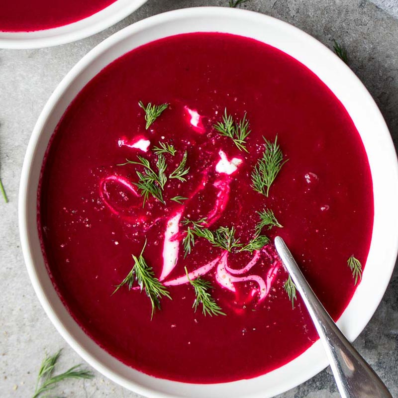 طرز تهیه سوپ لبو