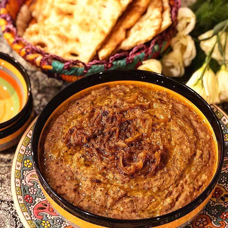 آش گوشت بوشهری آموزش درست کردن آش بوشهری
