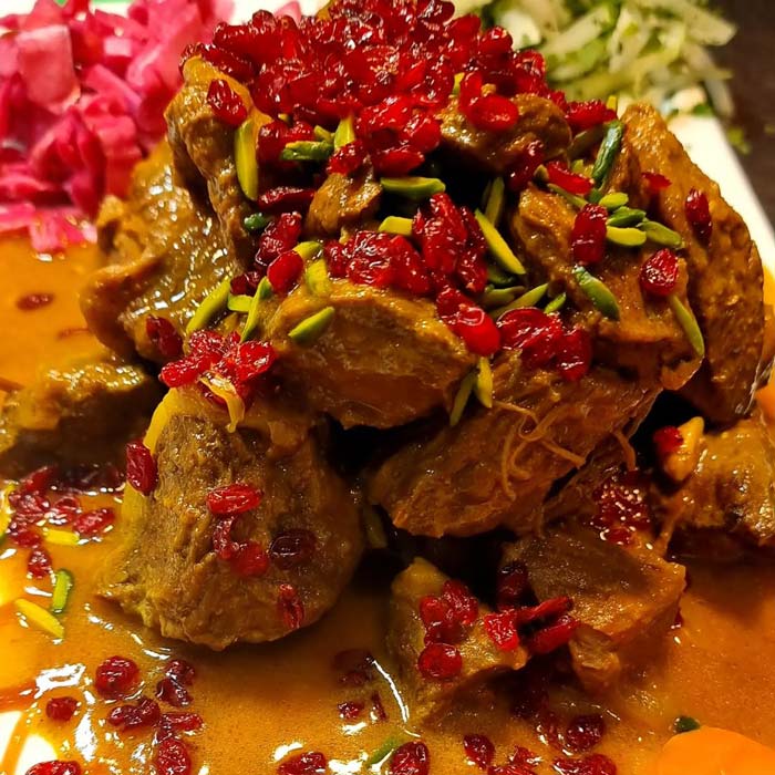 آموزش درست کردن قیمه نثار قزوینی