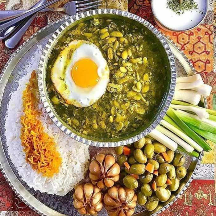 آموزش درست کردن باقالی قاتق