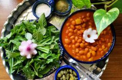 آموزش درست کردن خوراک لوبیا چیتی