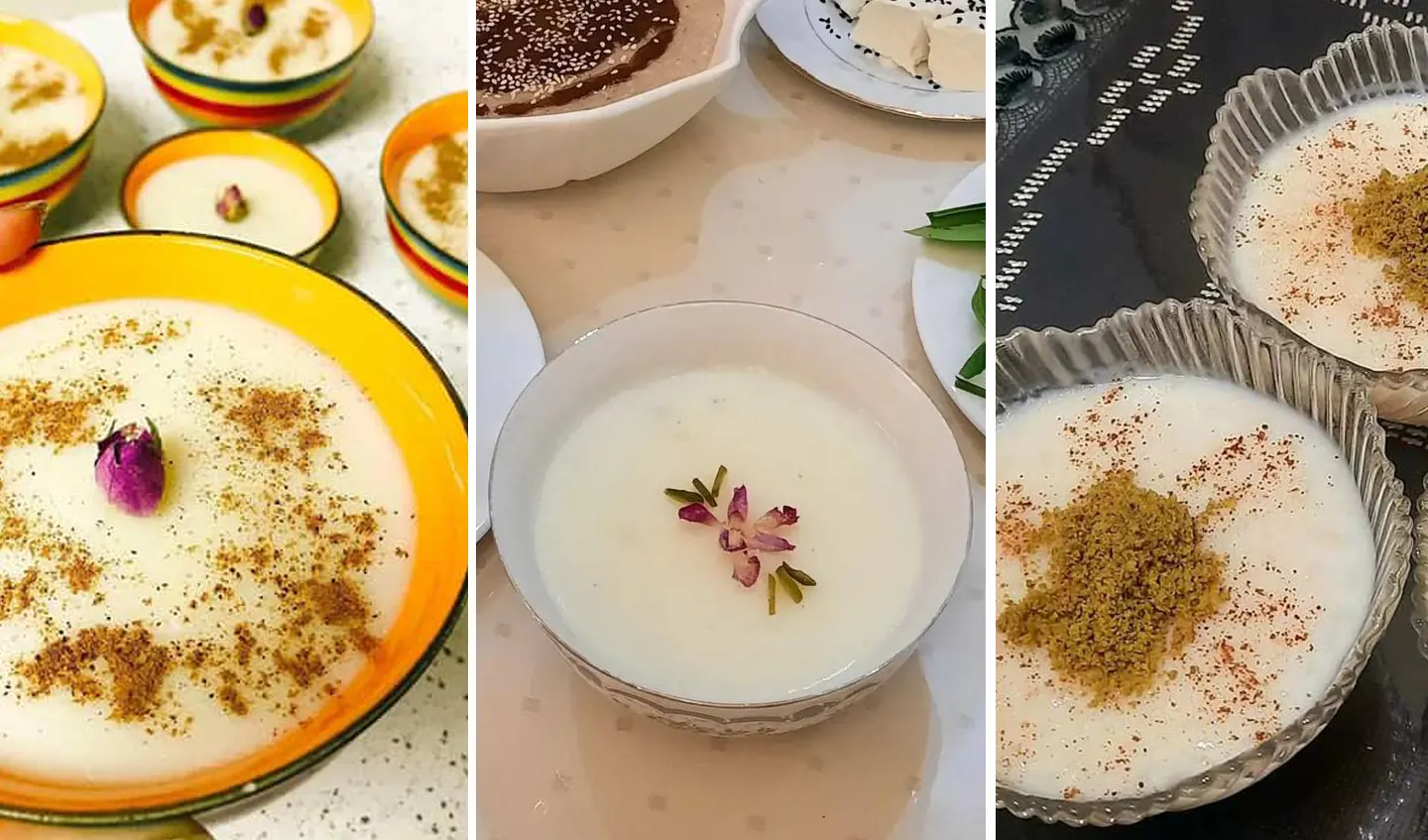 طرز تهیه فرنی خوشمزه