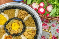 نحوه درست کردن حلیم بادمجان ساده به همراه گوشت و طعم بی نظیر