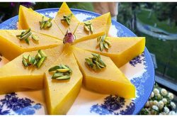 نحوه درست کردن حلوا مسقطی شیرازی ساده با طعم خاص و بی نظیر