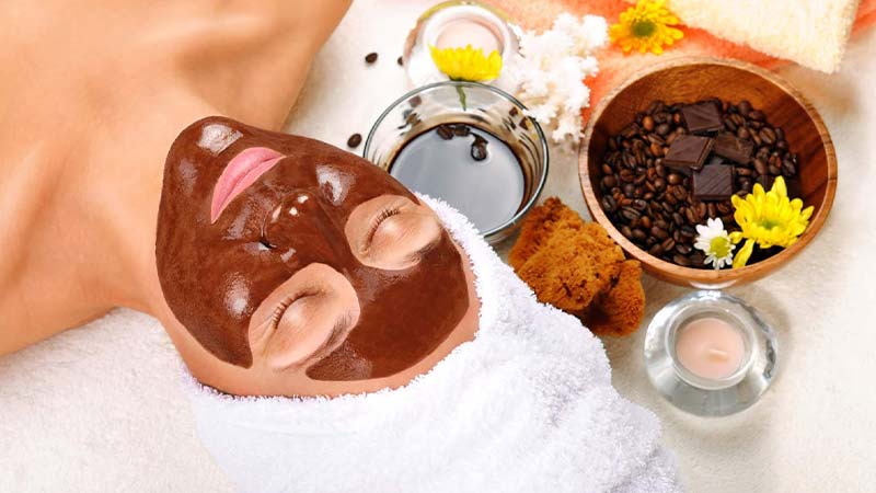 ماسک کاکائو و قهوه برای لایه برداری صورت