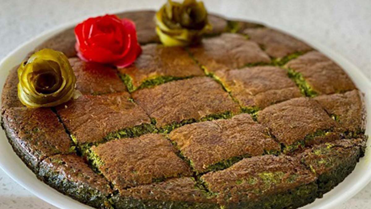 کوکوسبزی یک غذای ساده و ارزان