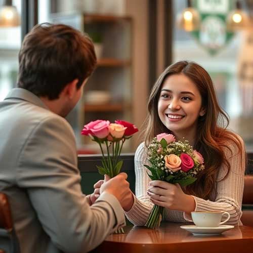 گل یکی از بهترین هدایا در قرار اول