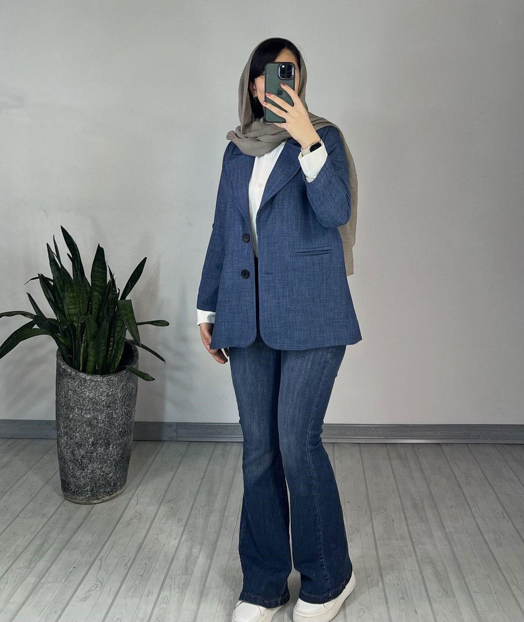 مانتوی کتی برای استایل نوروزی رسمی