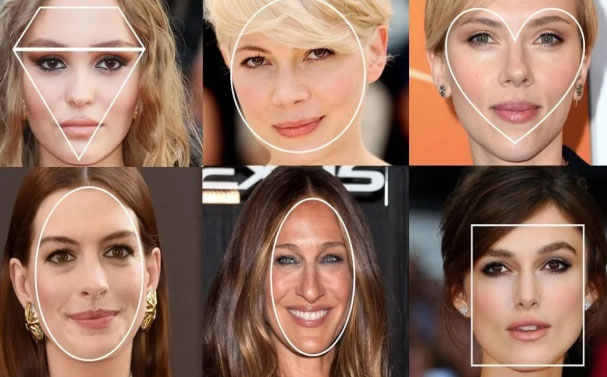 فرم های مختلف صورت