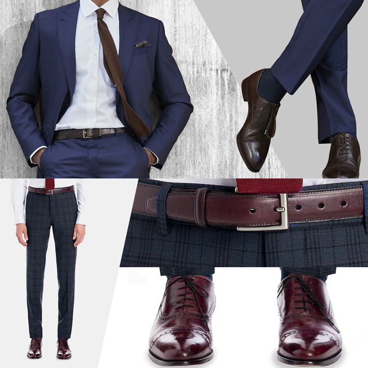 راهنمای انتخاب کفش بر اساس رنگ کت و شلوار