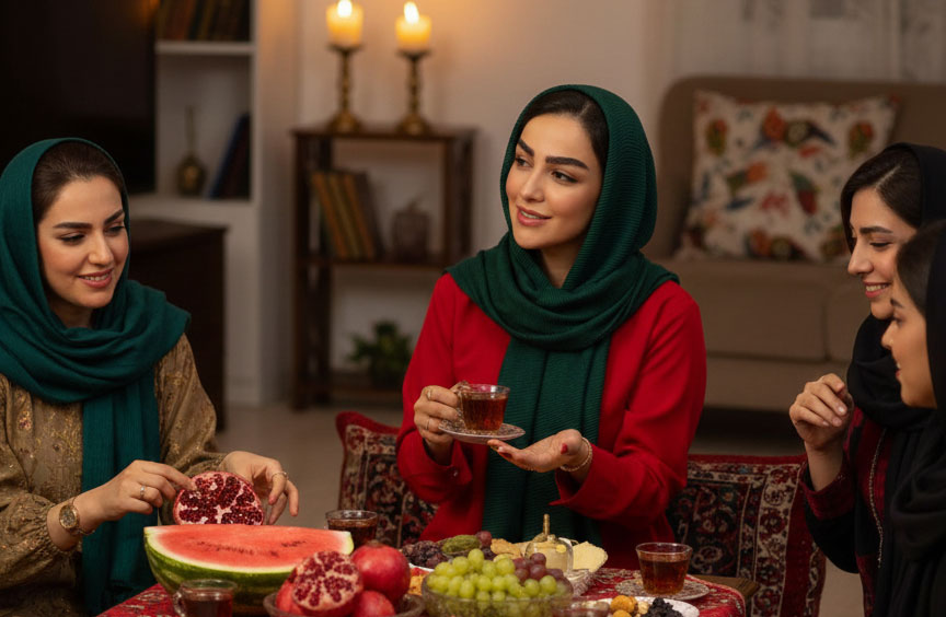 لباس مناسب شب یلدا زنانه