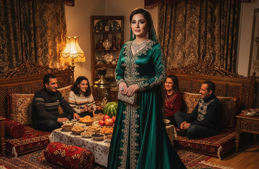 انتخاب لباس بیش از حد رسمی یا مجلسی