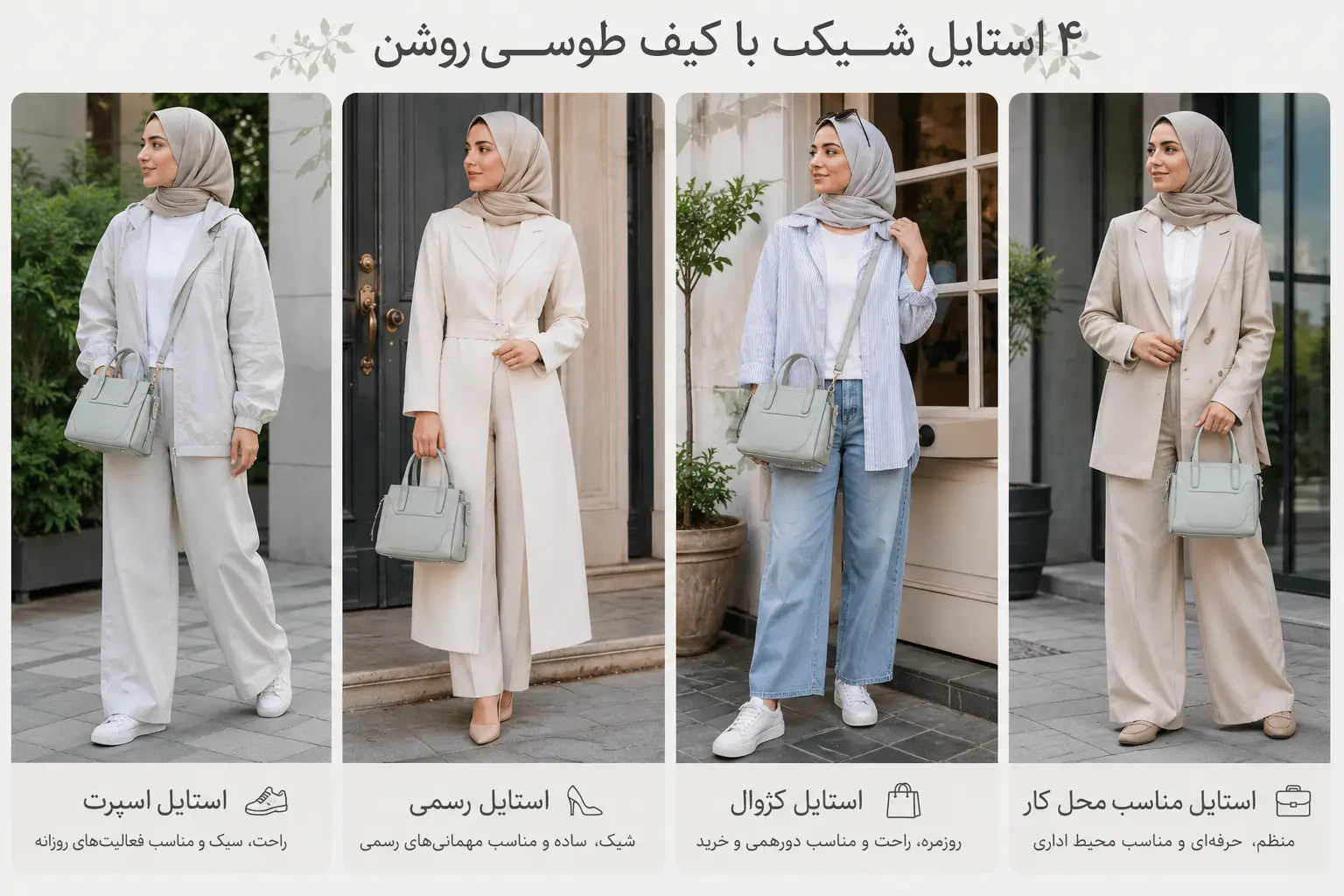یک کیف چند استایل